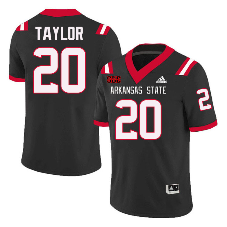 Kyle Taylor Arkansas State Jersey,Arkansas State Red Wolves Football Uniforms,Jersey-Black Kyle Taylor Arkansas State Jersey,Arkansas State Red Wolves Football Uniforms,Jersey-Black